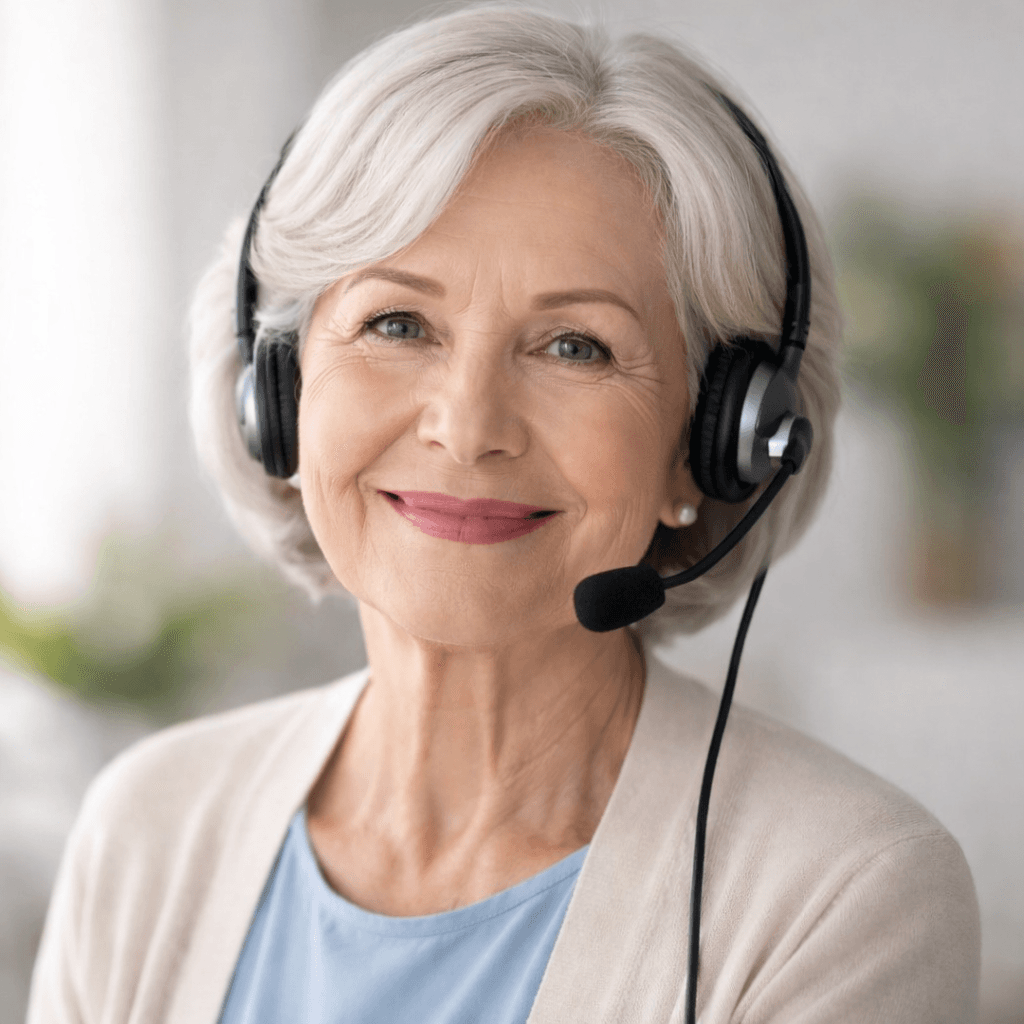 Rita als Telefon Agent